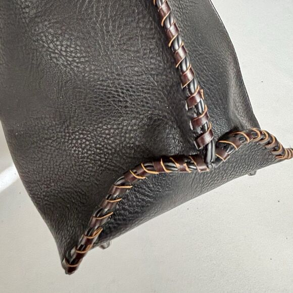 Blazin Roxx Concealed Carry Shoulder Bag Black Faux Leather Western Handbag - Picture 8 of 14